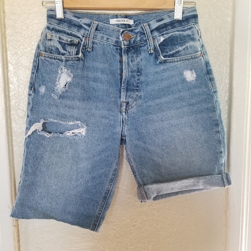 Forever21 | Bermuda Jean Shorts